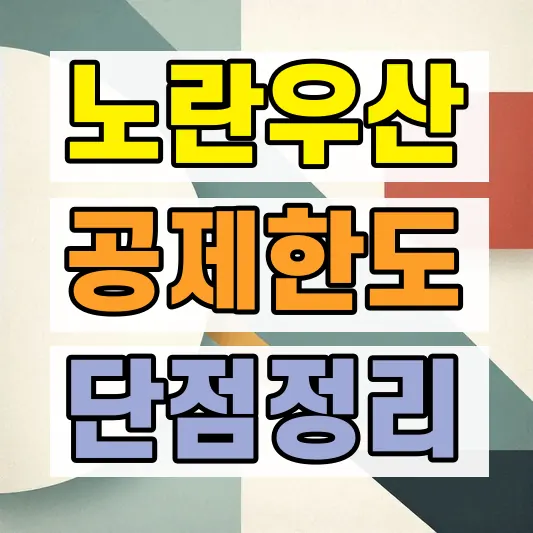 노란우산공제 소득공제 한도